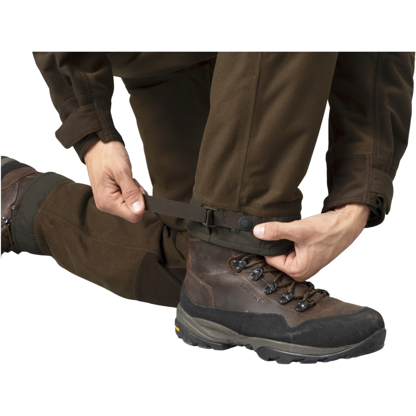 Harkila Herren Wald Hunter GTX Hose 10002 - Hunting Green / Shadow Brown